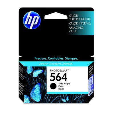 CARTUCHO DE TINTA HP 564 CB316WL PRETO | 3070A 3520 3526 4620 4622 5512 5514 5515 | ORIGINAL 7ML