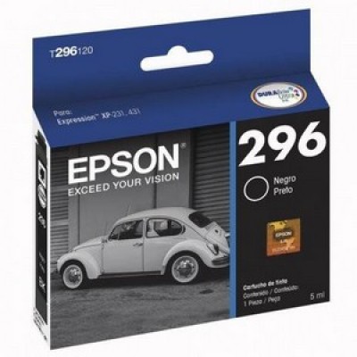 CARTUCHO DE TINTA EPSON T296120 T296120AL PRETO | XP-231 XP-431 XP-241 XP-441 | ORIGINAL 4ML