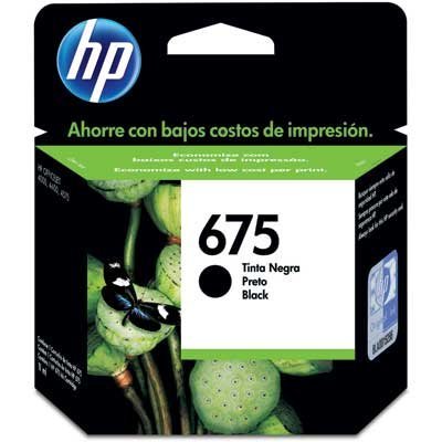 CARTUCHO DE TINTA HP 675 CN690AL | PRETO | ORIGINAL HP | 13,5 ML