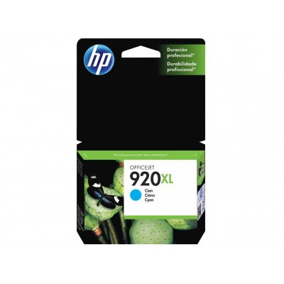 CARTUCHO DE TINTA HP 920XL 920 CIANO CD972AL | 6000WL 6500WL 6000 6500 7500A | ORIGINAL 6ML